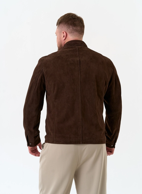 Мужская куртка из натуральной замши