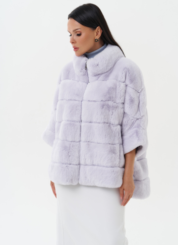 Короткая шуба из меха кролика Короткая шуба из меха кролика