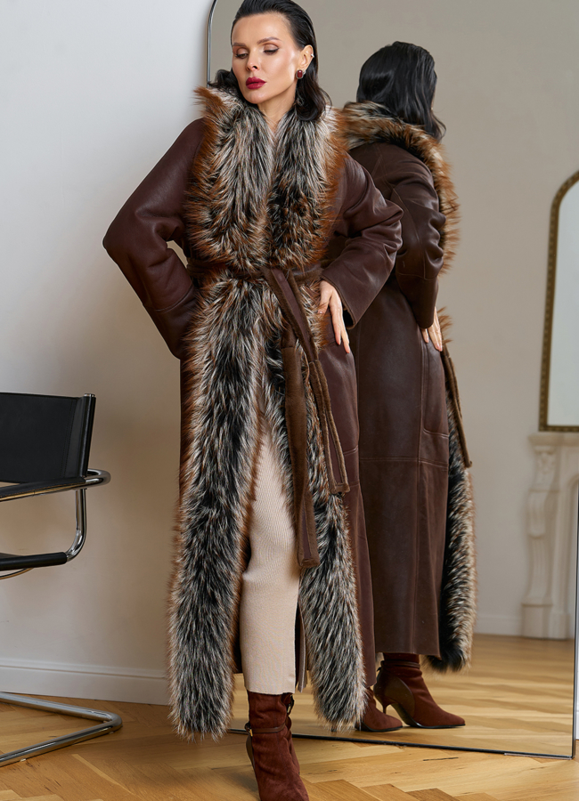 фото Женская дубленка из овчины Cortos модель № 31399