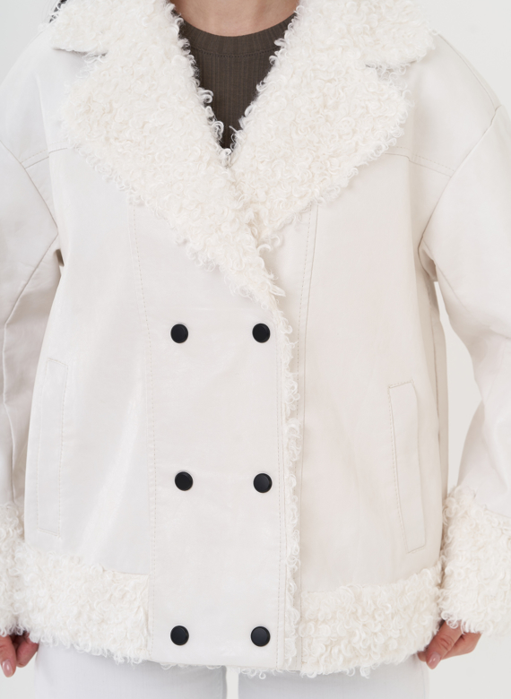 Куртка "жакет" из эко кожи 